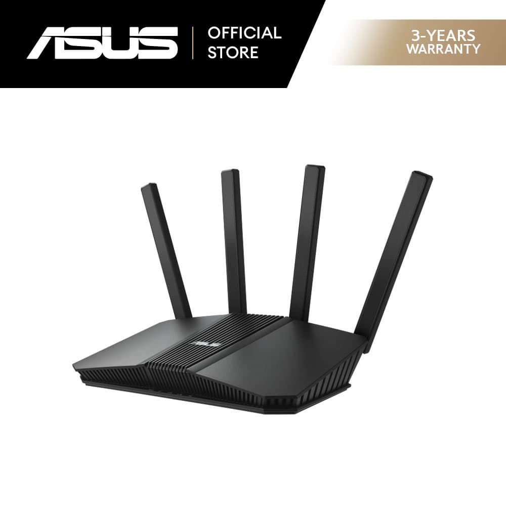Asus RT-BE82U Dual Band WiFi 7 AiMesh Extendable Router - Home/Office Network, for Multiple Devices