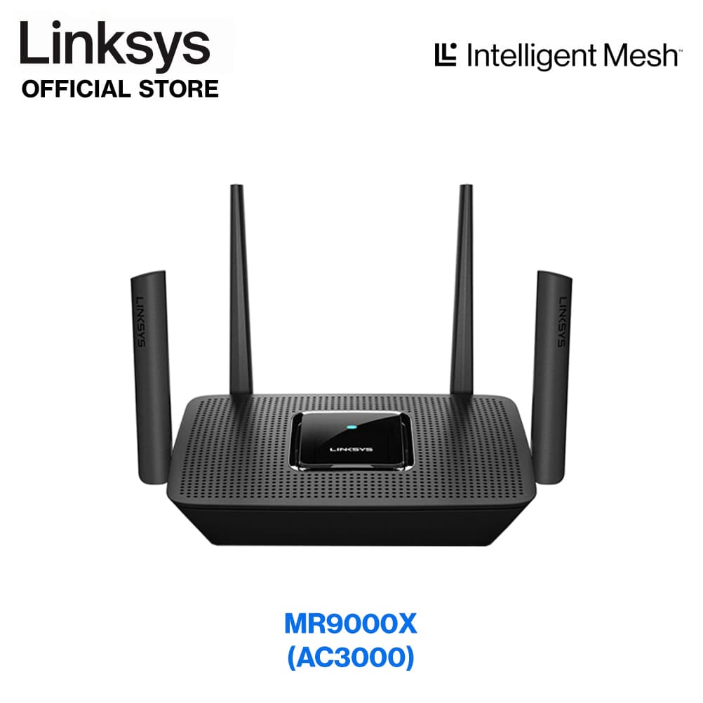 LINKSYS MAX-STREAM AC3000 TRI-BAND MESH WIFI 5 ROUTER (MR9000X)