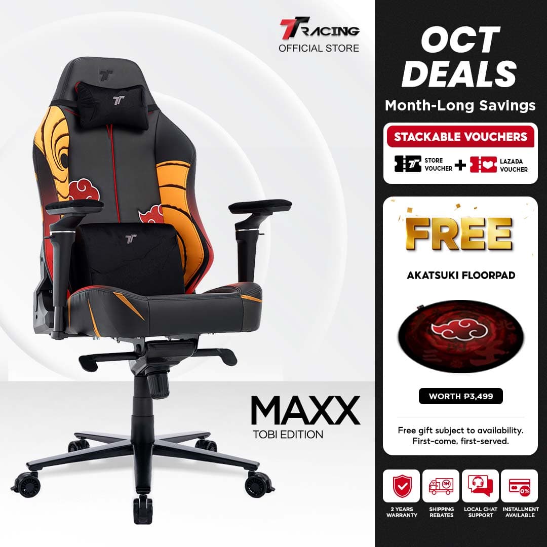 TTRacing Maxx Gaming Chair Ergonomic Home Office Chair Computer Chair - 2 Years Official Warranty