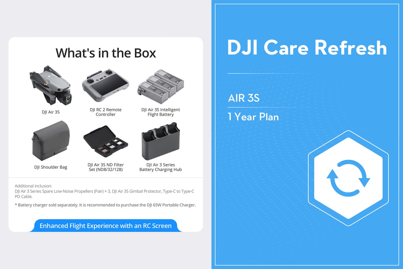 DJI Air 3S - Camera Drones