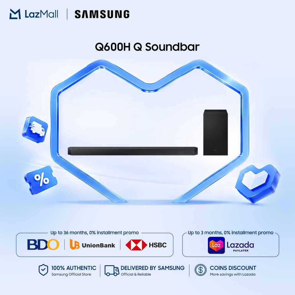 Samsung Q-Series Soundbar HW-Q600H 3.1.2ch Subwoofer (2026)