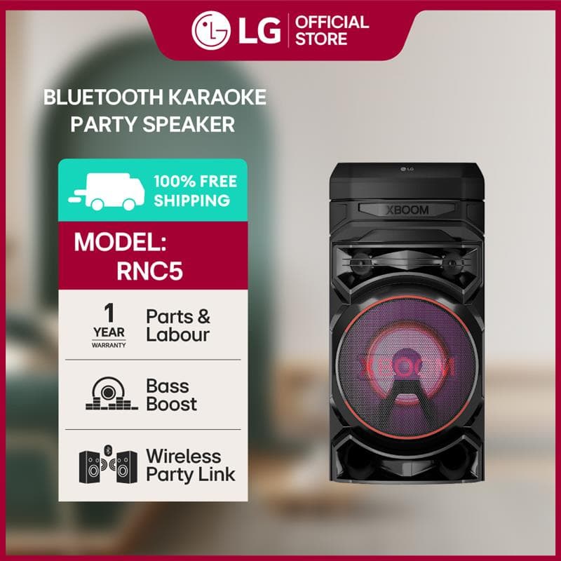 LG XBOOM RNC5 Bluetooth Speaker