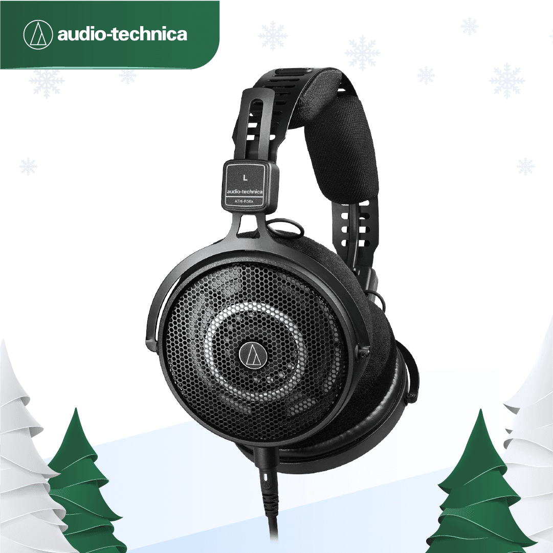 Audio-Technica ATH-R50x Professional Open-Back Reference Headphones