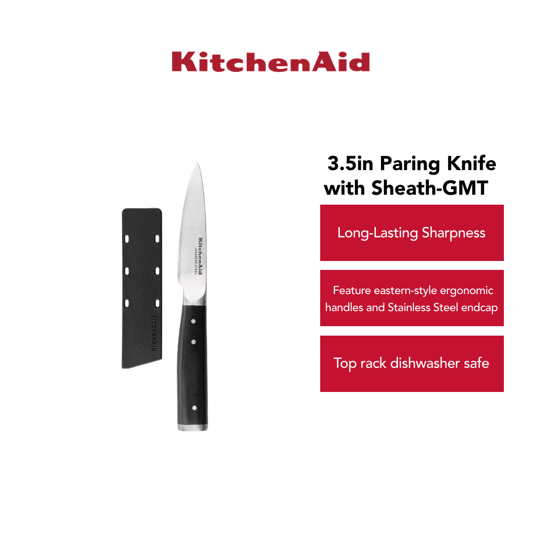 KitchenAid 3.5in Paring Knife with Sheath-GMT