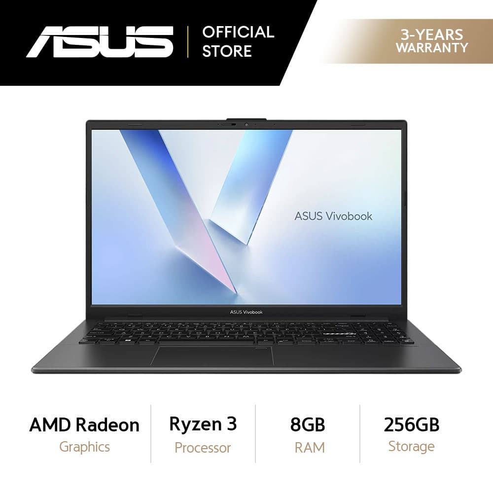 Asus Vivobook E1504FA-BQ5583WSM 15.6" Full HD Ryzen 3 8GB 256GB SSD AMD Radeon Windows 11 Laptop